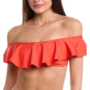 NWT Trina Turk
Monaco Ruffle Bandeau Top